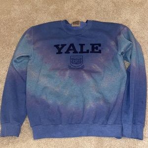 ONE OF A KIND Yale tie dye sweatshirt